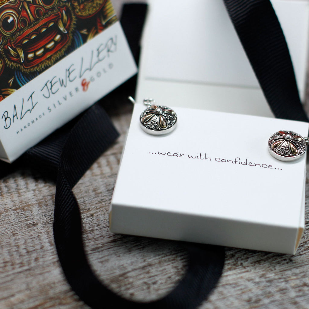 Silver & Gold Earring - Luna Balance
